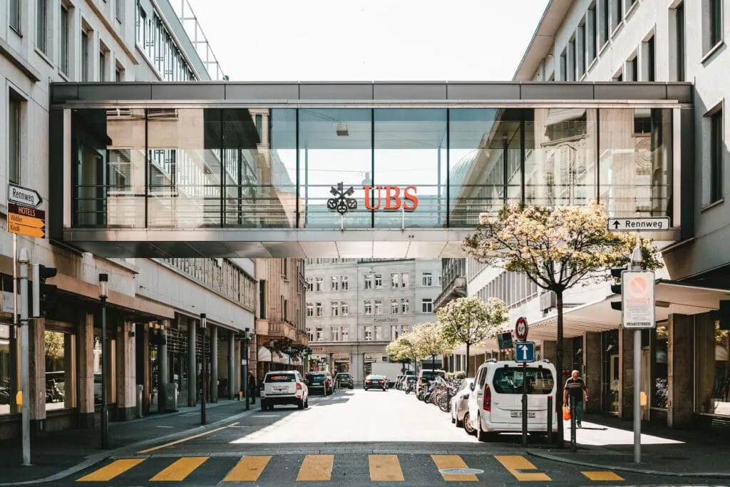 Image of a swiss bank