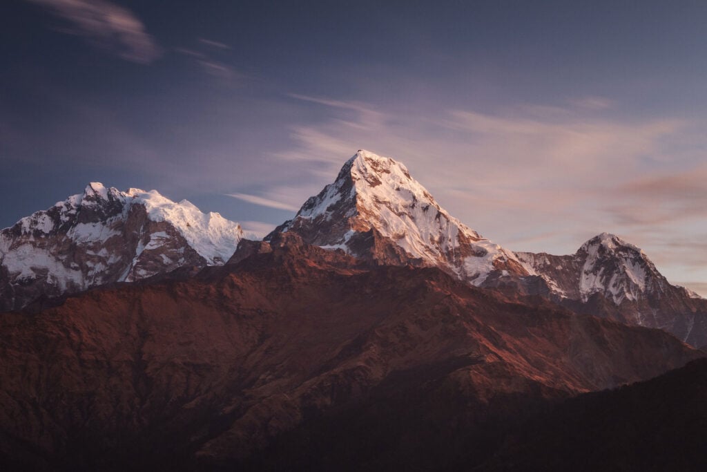 Photo of the alps