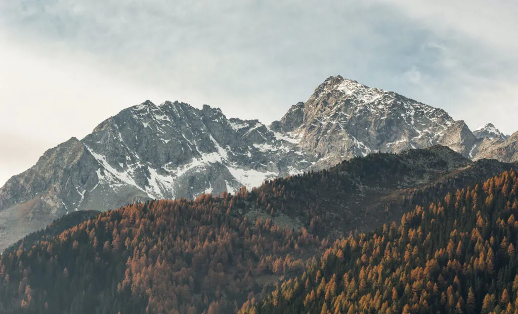 Photo of the alps