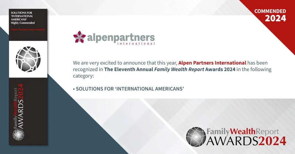 Innovative financial solutions for international Americans - Alpen Partners AG.