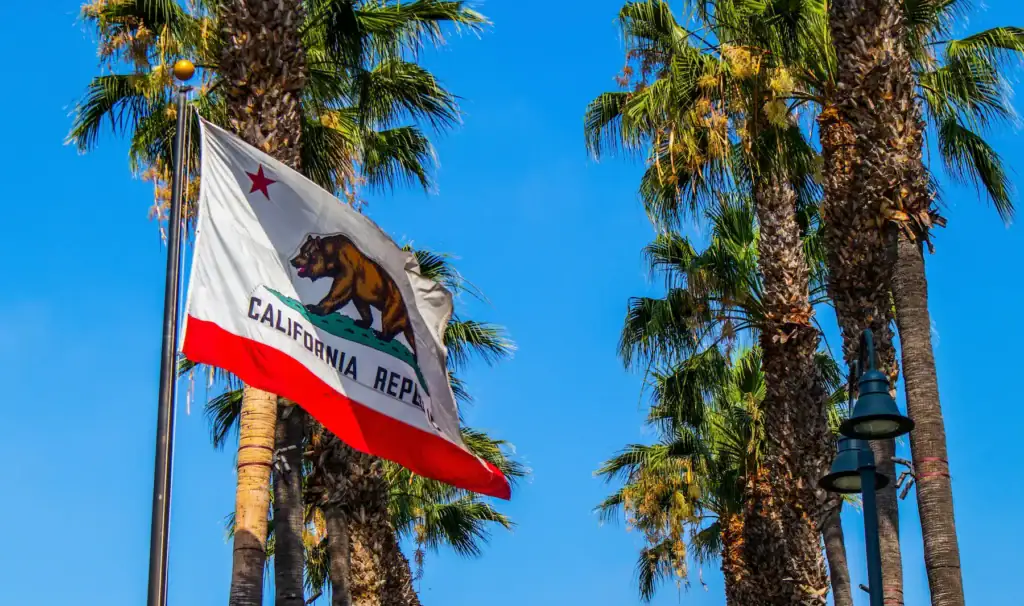 flag of the state of California